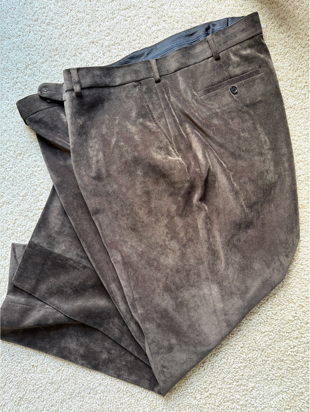 Joseph & Feiss 48x30 brown corduroy pants